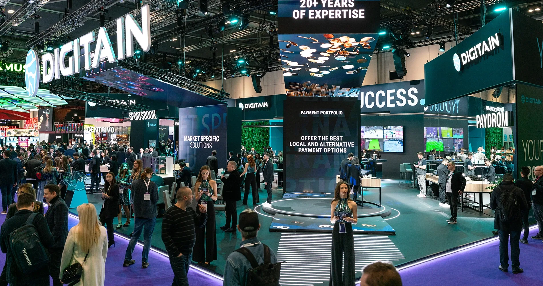 Digitain at ICE 2024 with AV by Insert Productions