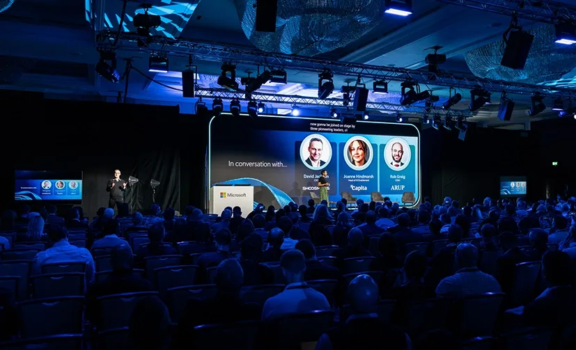 Insert Productions conference AV for Microsoft